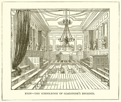 Eton – Gladstones fiúkorának tanterme alkotó: English School