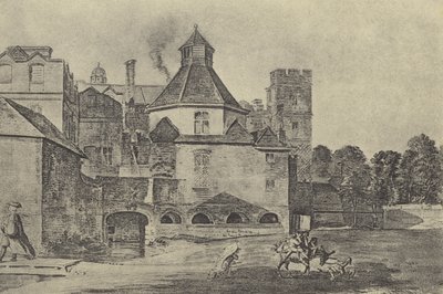 Eton College Kitchen, 1780 (mélynyomás) alkotó: English School