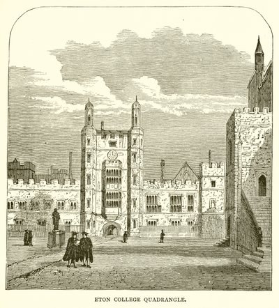 Eton College Quadrangle alkotó: English School