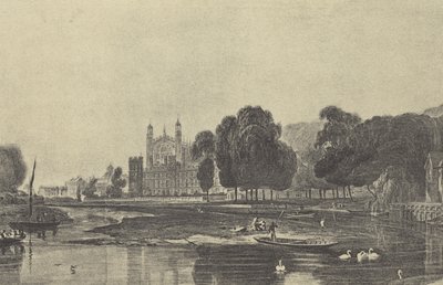 Eton College, Wharffal (mélynyomás) alkotó: English School