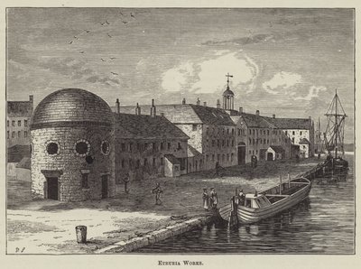 Etruria Works (metszet) alkotó: English School