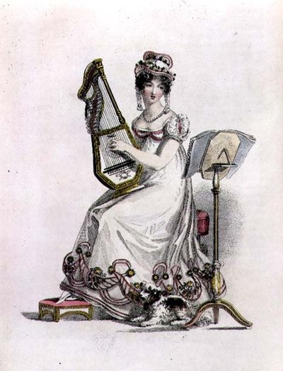 Estélyi/opera ruha, divatlap az Ackermann