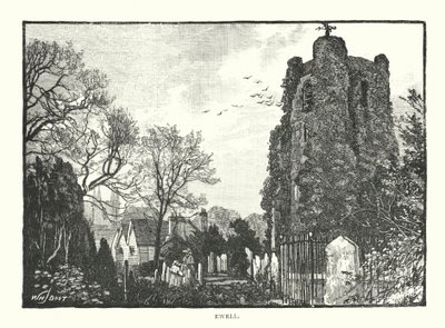 Ewell (metszet) alkotó: English School