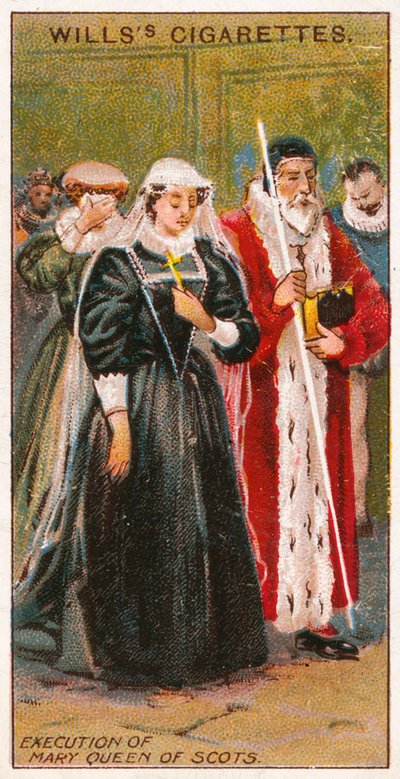 Mária skót királynő kivégzése alkotó: English School