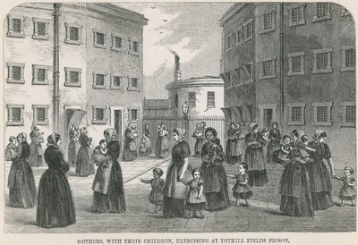 Übung im Tothill Fields Gefängnis von English School