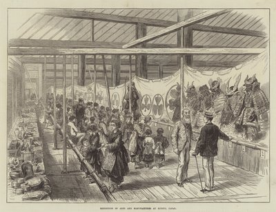 Művészeti és iparművészeti kiállítás Kiyotóban, Japánban (metszet) alkotó: English School