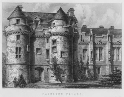Falkland palota (metszet) alkotó: English School