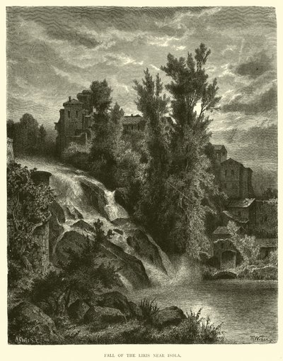 A Liris esése Isola közelében alkotó: English School