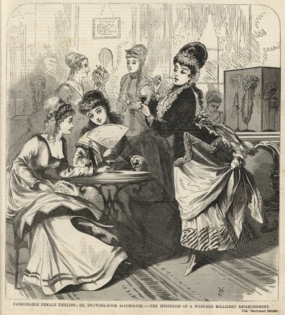 Divatos női borravaló; vagy, Társalgó alkoholizmus alkotó: English School