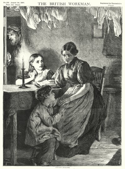 Stirling atya (metszet) alkotó: English School