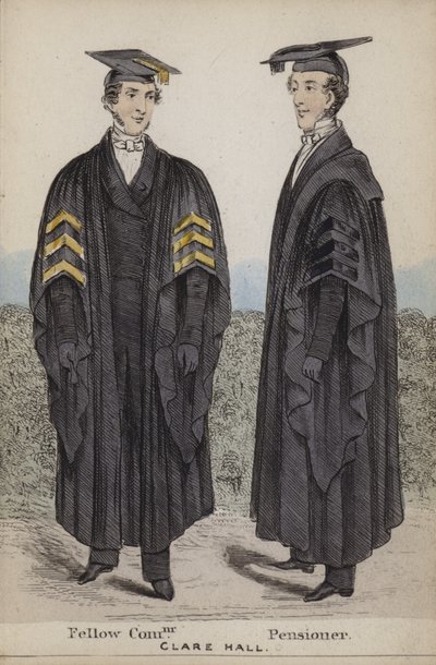 Köztisztviselő, nyugdíjas, Clare Hall alkotó: English School