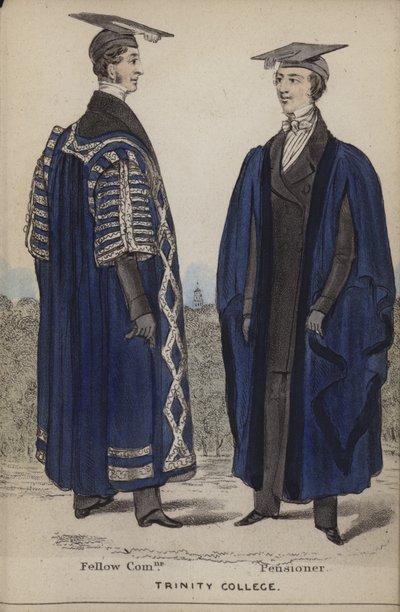 Köztisztviselő, nyugdíjas, Trinity College alkotó: English School