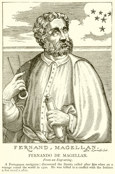 Ferdinánd Magellán alkotó: English School