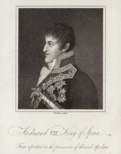 VII. Ferdinánd spanyol király alkotó: English School
