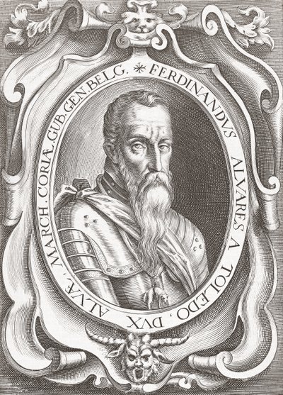 Fernando Álvarez de Toledo y Pimentel, Alba 3. hercege (metszet) alkotó: English School