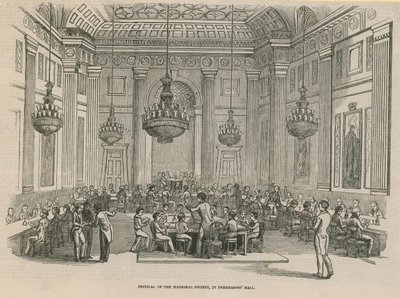 A Madrigal Társaság Fesztiválja, Freemasons Hall, London alkotó: English School