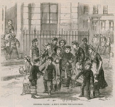 Vizet hozni alkotó: English School