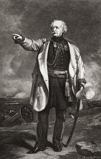 Hugh Gough tábornagy, a The Magazine of Artból, 1878-ban jelent meg alkotó: English School