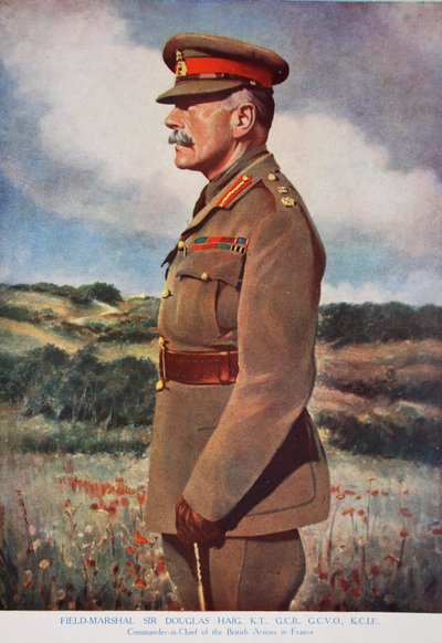 Sir Douglas Haig tábornagy, 1914-1919 alkotó: English School