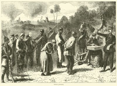 Field Justice, 1870. szeptember alkotó: English School