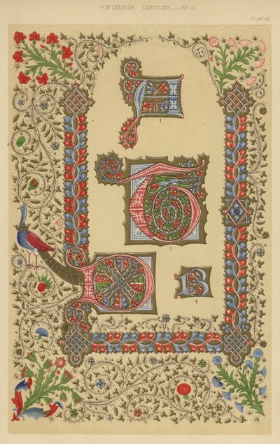 Tizenötödik század (chromolitho) alkotó: English School