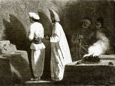 Tűzimádók az Atash-Gah-ban alkotó: English School