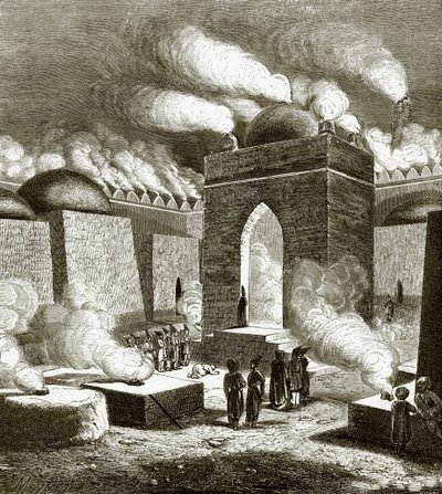 Tűztemplom Baku közelében alkotó: English School