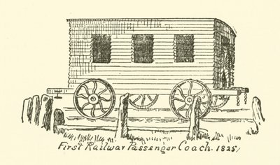 Első vasúti személyszállító kocsi alkotó: English School