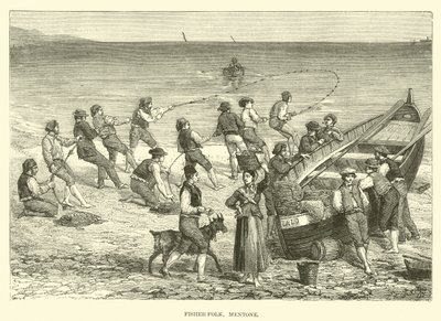 Fisher-folk, Mentone alkotó: English School