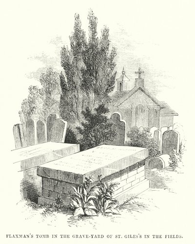 Flaxman sírja a St Giles