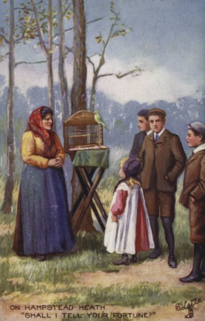 Jósnő a Hampstead Heath-en alkotó: English School