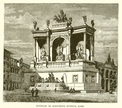Alexander Perselus kútja, Róma alkotó: English School