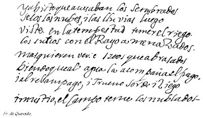 Fr: de Quevedo alkotó: English School