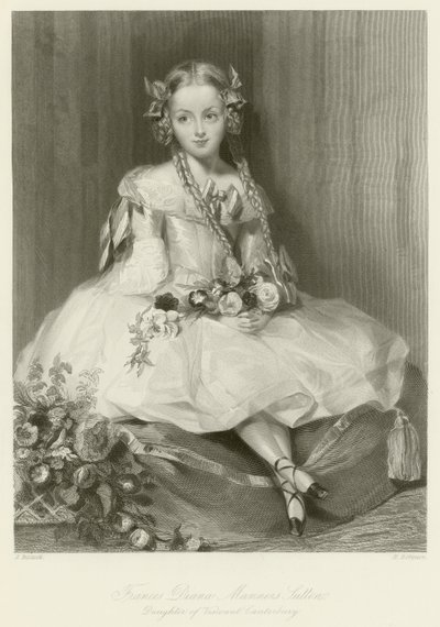 Frances Diana Manners Sutton alkotó: English School