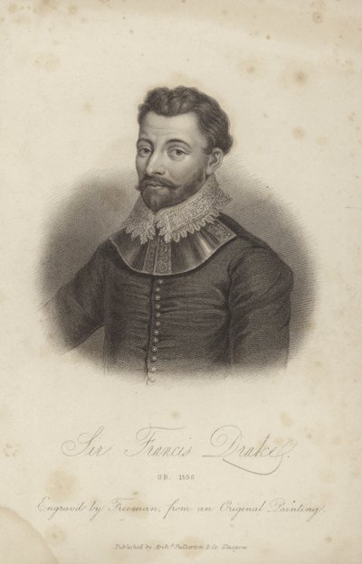 Francis Drake alkotó: English School