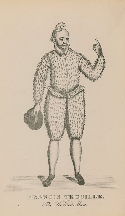 Francis Trouille, a szarvas ember alkotó: English School