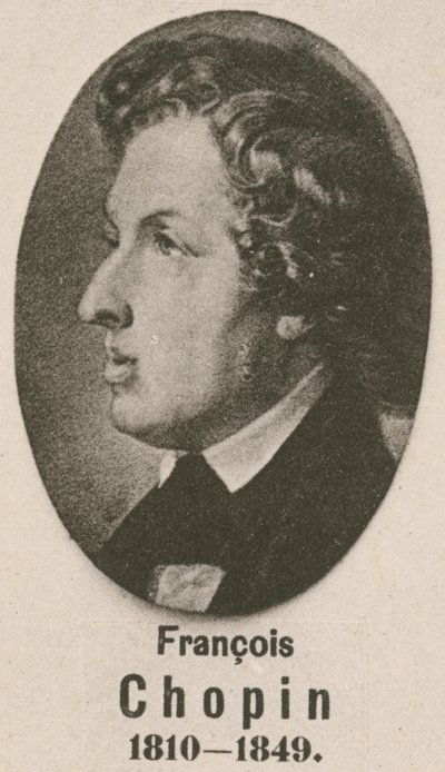 Francois Chopin (metszet) alkotó: English School
