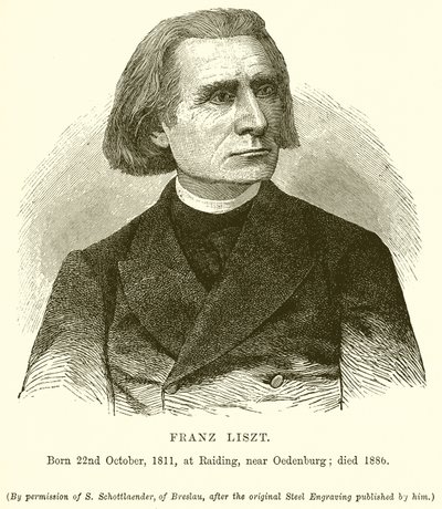 Franz Liszt alkotó: English School