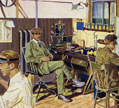 Fred Royce gyárat alapított elektromos berendezések gyártására alkotó: English School