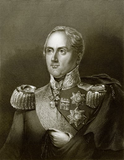Augustus Frigyes szász király alkotó: English School
