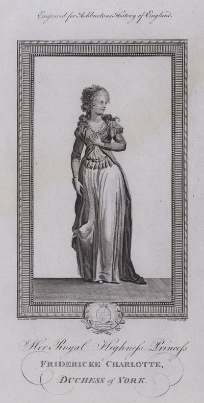 Frederica Charlotte, York hercegnője alkotó: English School
