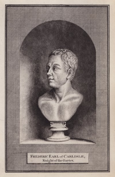 Frederick Howard, Carlisle 5. grófja, angol politikus és diplomata (metszet) alkotó: English School