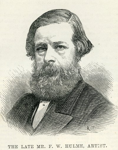 Frederick William Hulme (1816-84) a The Illustrated London Newsból, 1884. december 6. alkotó: English School