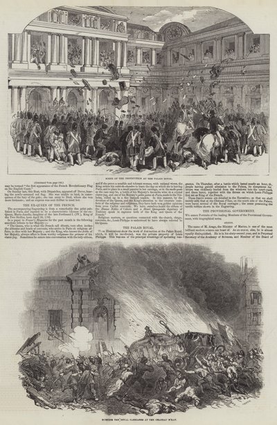 1848-as francia forradalom (metszet) alkotó: English School