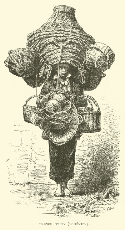 francia cigány, Bohemien alkotó: English School