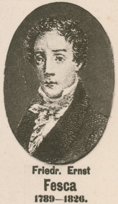 Friedrich Ernst Fesca (metszet) alkotó: English School