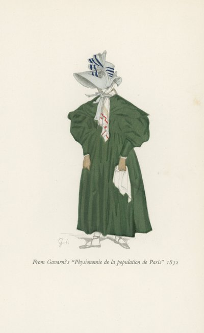 Gavarnie Párizs lakosságának fiziognómiájából, 1832 alkotó: English School