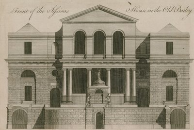 A Sessions House előtt az Old Bailey-ben alkotó: English School