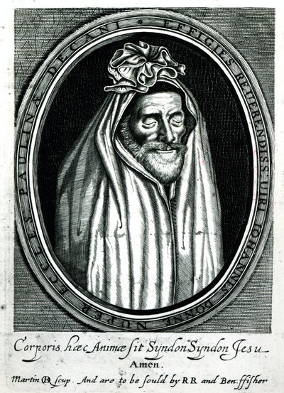 John Donne (1572-1631) Halálpárbaj frontispiece of Deaths Duell 1632-ben jelent meg alkotó: English School