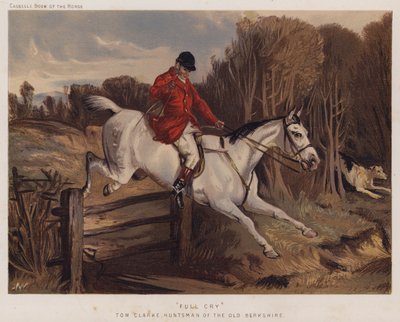 „Full Cry” – Tom Clarke, az Old Berkshire vadásza alkotó: English School